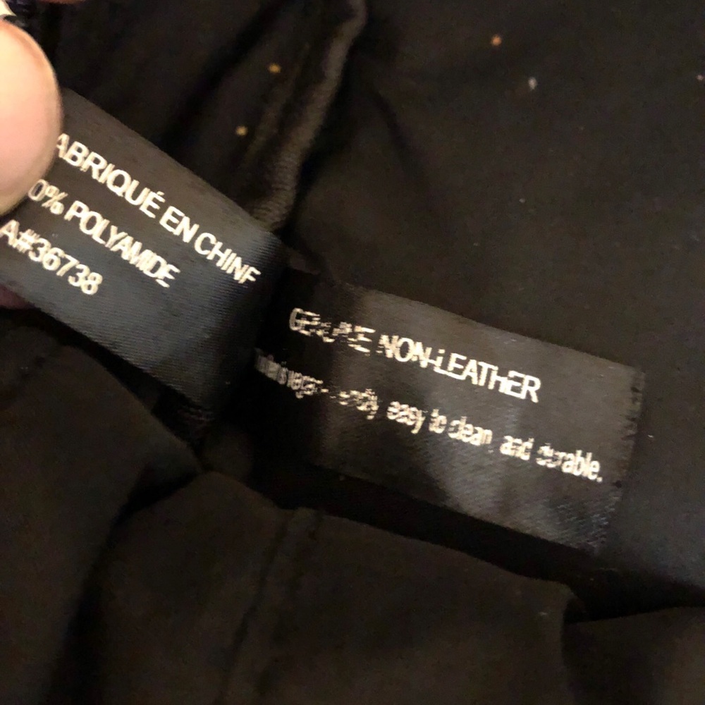 Kenneth Cole Reaction Black Backpack Authentic - Picture 10 of 12